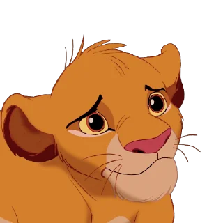 Sticker from The Lion King 📽 by @CrazySnep