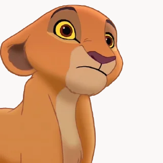Sticker from The Lion King II 📽 by @CrazySnep