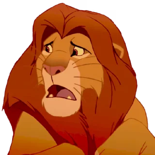 Sticker from The Lion King 📽 by @CrazySnep