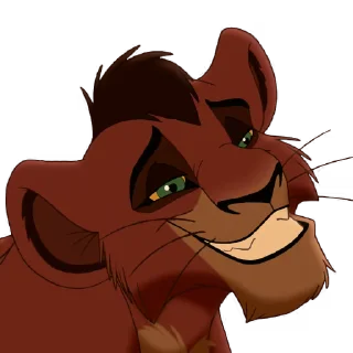 Sticker from The Lion King II 📽 by @CrazySnep