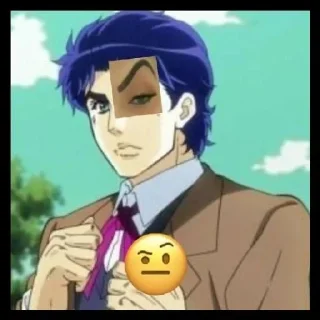 Sticker from Jojo stickers(made Samogonchik)