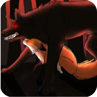 Sticker from Волк•Лисёнок :: @WolfMyFox