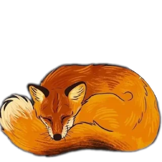 😴 emoji Волк•Лисёнок :: @WolfMyFox Telegram sticker 5 of 78