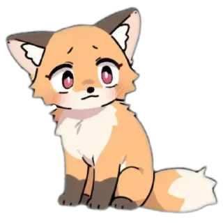 😳 emoji Волк•Лисёнок :: @WolfMyFox Telegram sticker 12 of 78