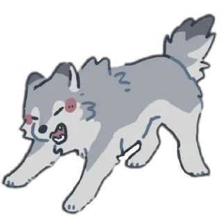 🥱 emoji Волк•Лисёнок :: @WolfMyFox Telegram sticker 11 of 78