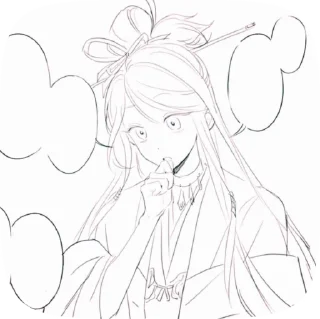 Sticker from 🪷 by @shensexual 🪷 :: oc of ar