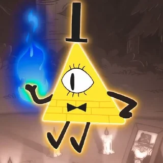 🌟 emoji Билл Шифр стикеры Telegram sticker 17 of 20