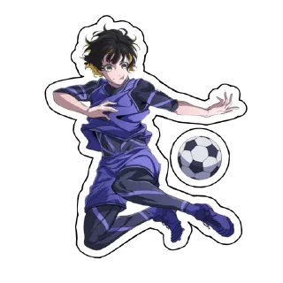 Sticker from Blue Lock