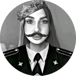 Sticker from что-то на королевском
