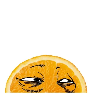 Sticker from Orange pack