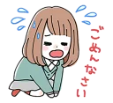 🙇 emoji Orange Telegram sticker 6 of 40