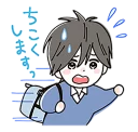 🏃 emoji Orange Telegram sticker 11 of 40