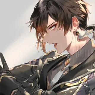 🔶 emoji Zhongli My Husband Telegram sticker 24 of 82