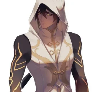 🔶 emoji Zhongli My Husband Telegram sticker 7 of 82