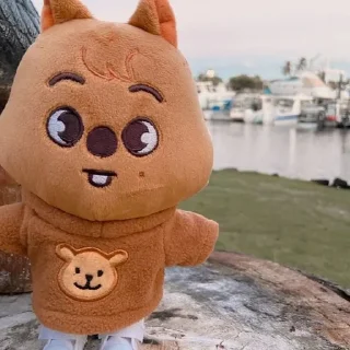 🐿 emoji Han Quokka StrayKids @FELIXQKK Telegram sticker 24 of 60
