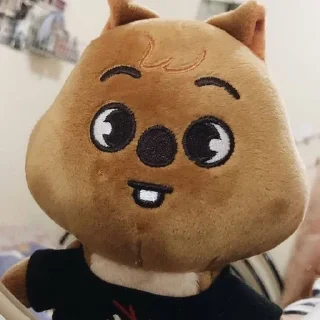 🐿 emoji Han Quokka StrayKids @FELIXQKK Telegram sticker 23 of 60