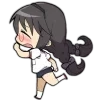 ♟ emoji 🕸Homura Akemi🍙 @MadokaMagicaDailyConfession Telegram sticker 5 of 200