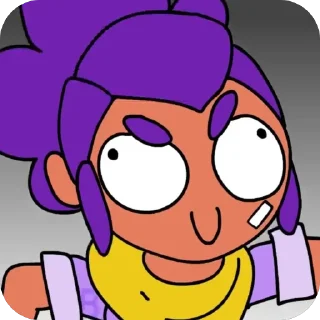 🫥 emoji Шелли браво Старс Telegram sticker 20 of 44