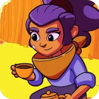 🫥 emoji Шелли браво Старс Telegram sticker 22 of 44