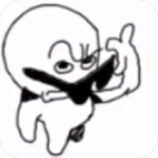 🫥 emoji Гипер сигмы @qlsreymi Telegram sticker 5 of 55
