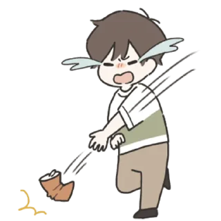 😤 emoji With You (Boy) @jp_stickers Telegram sticker 14 of 33