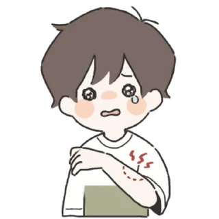 😢 emoji With You (Boy) @jp_stickers Telegram sticker 15 of 33