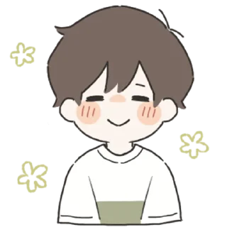 😃 emoji With You (Boy) @jp_stickers Telegram sticker 16 of 33