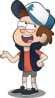🌟 emoji Гравити Фолз Telegram sticker 14 of 15