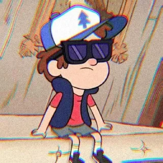 🌟 emoji Гравити Фолз Telegram sticker 6 of 15