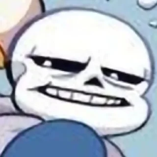 💀 emoji sans Telegram sticker 23 of 24