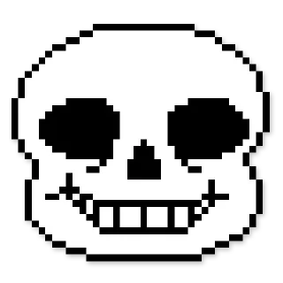 💀 emoji sans Telegram sticker 12 of 24