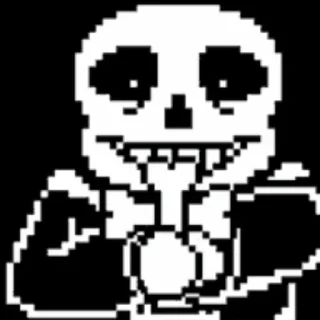 💀 emoji sans Telegram sticker 20 of 24