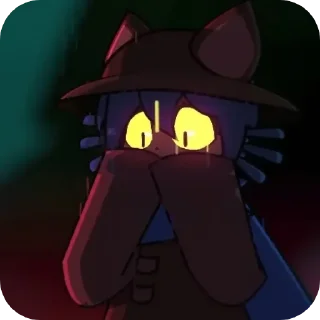😨 emoji Нико пикшот Telegram sticker 6 of 93