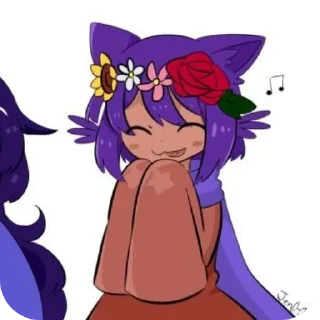 ☺ emoji Нико пикшот Telegram sticker 9 of 93