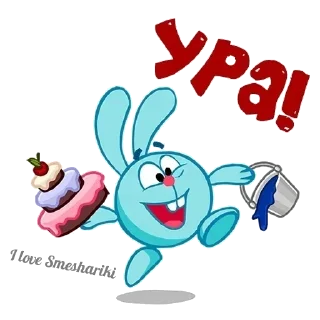 Sticker from I love Smeshariki