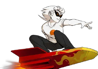Sticker from Dirk Pesterquest by @HomestuckStickers