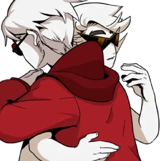 🧢 emoji Dirk Strider :: @K4TH4R0S Telegram sticker 18 of 30