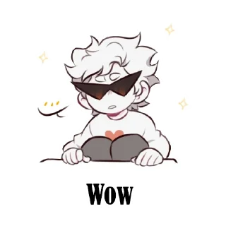 🥰 emoji Dirk strider Telegram sticker 15 of 51