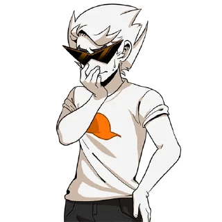 😖 emoji Dirk Pesterquest by @HomestuckStickers Telegram sticker 11 of 57
