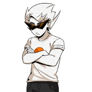 ☹️ emoji Dirk Pesterquest by @HomestuckStickers Telegram sticker 9 of 57