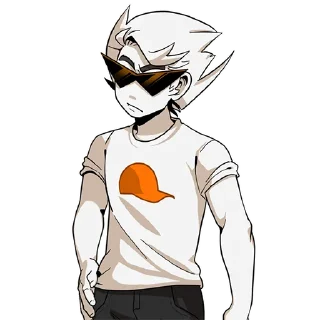 🤨 emoji Dirk Pesterquest by @HomestuckStickers Telegram sticker 7 of 57