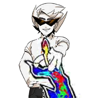 ⚔ emoji Dirk Pesterquest by @HomestuckStickers Telegram sticker 18 of 57
