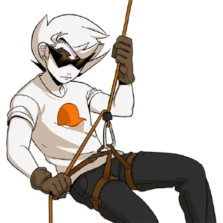 Sticker from Dirk Pesterquest by @HomestuckStickers