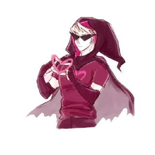 ❤️ emoji Dirk strider Telegram sticker 16 of 51