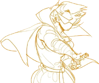 ⚔ emoji Dirk Pesterquest by @HomestuckStickers Telegram sticker 23 of 57