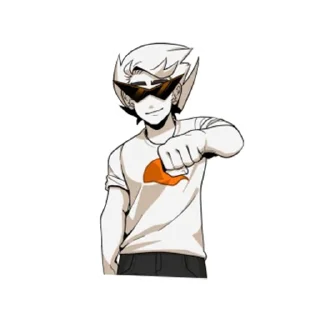 👊 emoji Dirk strider Telegram sticker 19 of 51