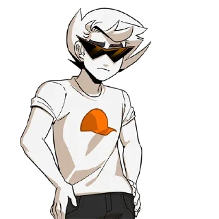 🤨 emoji Dirk Pesterquest by @HomestuckStickers Telegram sticker 12 of 57