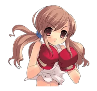 😠 emoji @kiwiys The Melancholy of Haruhi Suzumiya Telegram sticker 14 of 37