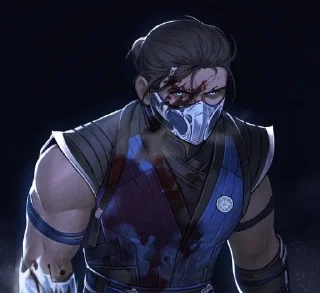 😠 emoji Sub-Zero mk 1 @Ralzei228 Telegram sticker 21 of 34