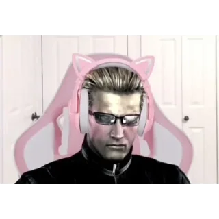 Sticker from Resident Evil